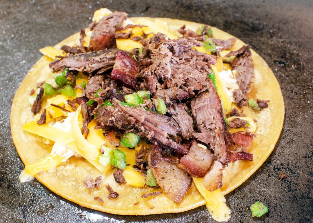 Wild Duck Jalapeno Popper Quesadillas by Lindsey Bartosh