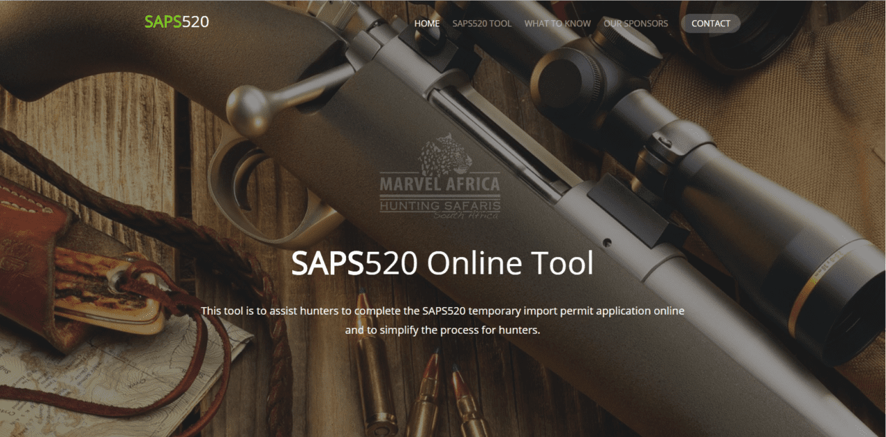 SA Firearms Importation Tool