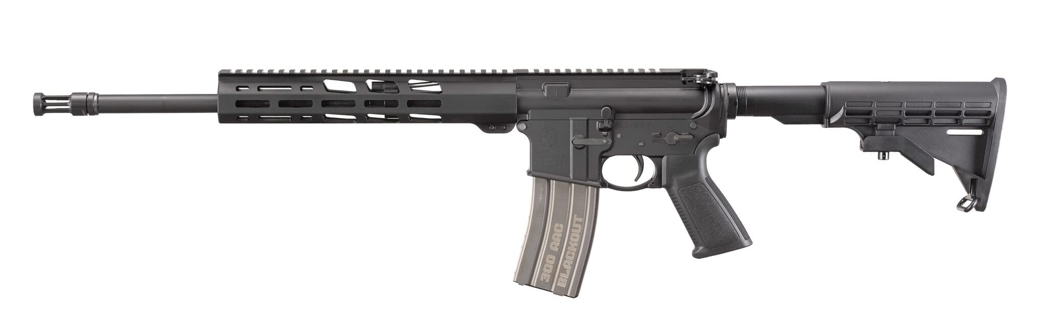 Ruger Ar 556 Rifle With Free Float Handguard Now In 300 Blackout Hunting And Hunting Gear Reviews