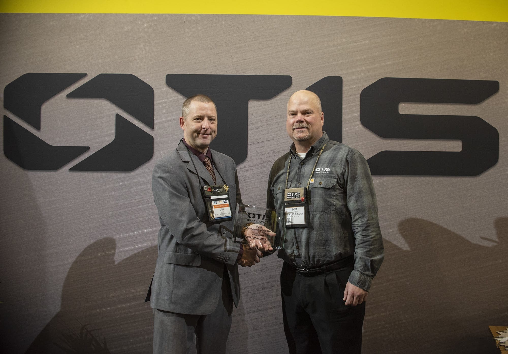 OTIS TECHNOLOGY ANNOUNCES SALES AWARDS