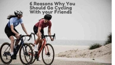 Friends Cycling