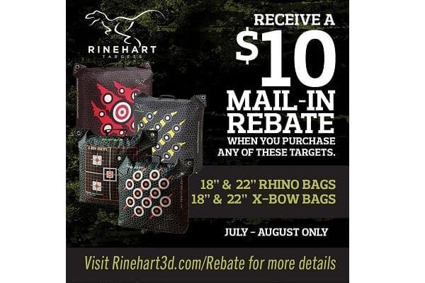 rinehart-targets-launches-sizzling-summer-rebate-program-hunting-and