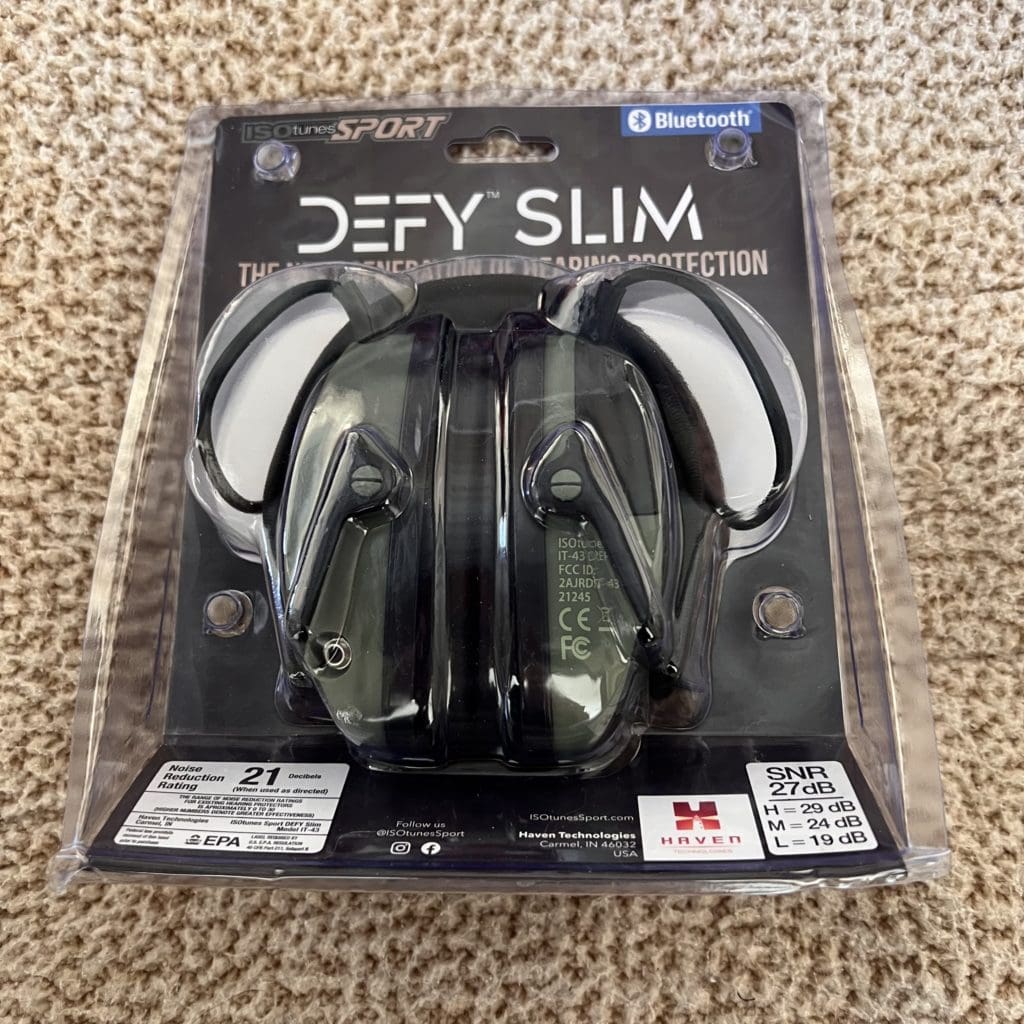 ISOtunes Sport Defy Slim Electronic Hearing Protection
