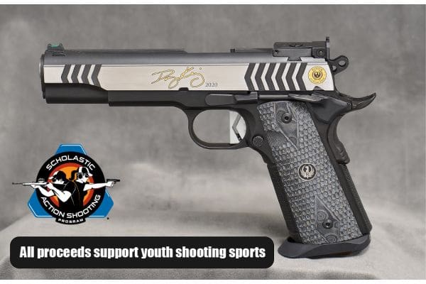 Doug Koenig SR1911 Competition- Etched and selectively 24kt gold plated