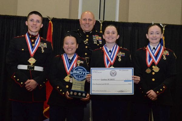 Granbury High School from Texas found its fourth overall precision national team win in 2022.