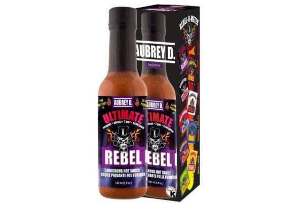 This Is It The “ultimate” Aubrey D Rebel™ Hot Sauce Knocks At The Gates Of Hades 4646