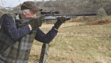Man Hunting with a 22 Rifle
