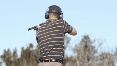 Man shooting shotgun mississippi delta