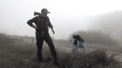 Hunter with Dog