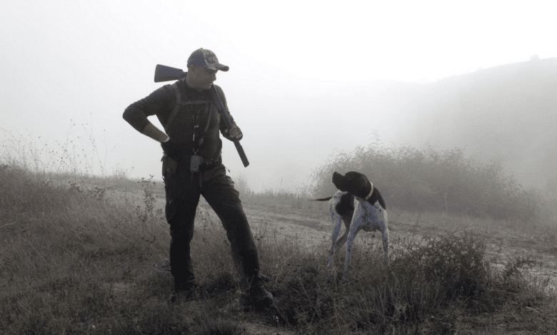 Hunter with Dog