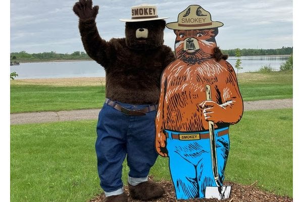 Have a good time Smokey Bear’s eightieth Birthday AtWisconsin State Parks