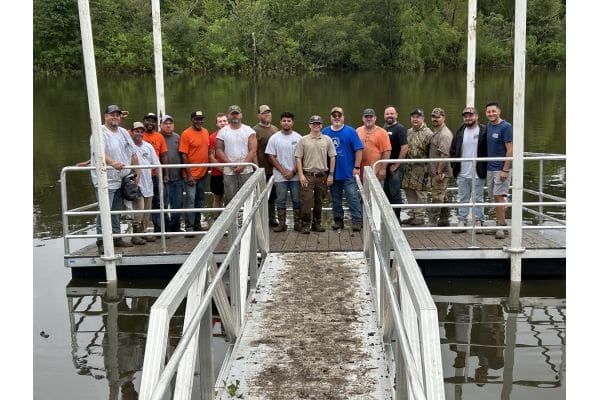 USA, Union Volunteers Expand Fishing Access at Bayou Sauvage Urban NWR