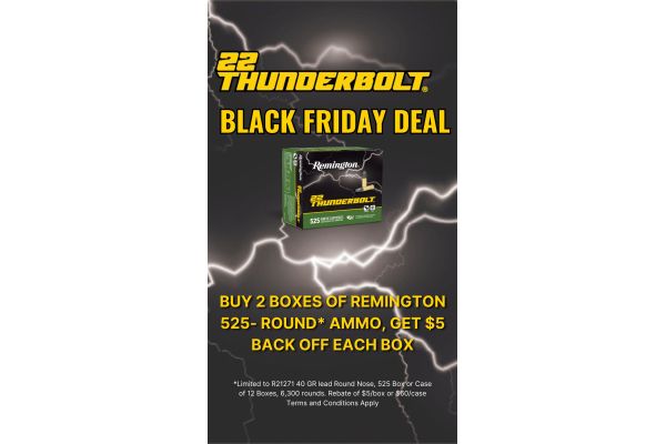 Remington Ammunition Pronounces Black Friday Rimfire Rebate