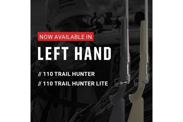 Savage Arms® Announces New Left-Handed Models