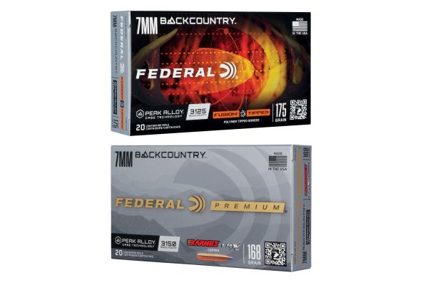 Federal’s New 7mm Backcountry Fusion Tipped and LRX Loads Now Shipping