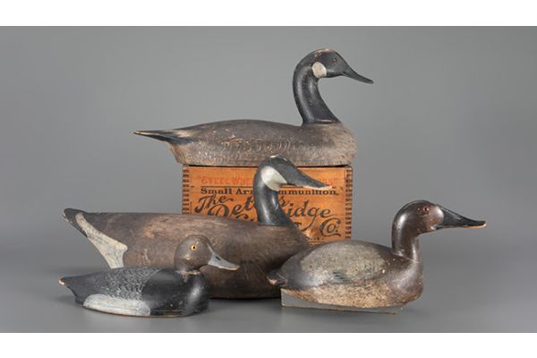 Delta Waterfowl and Copley Fine Art Auctions Announce Session II of the George Secor Decoy Collection