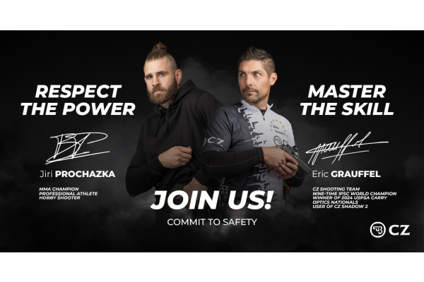 UFC Star Jiri Prochazka and Sports Shooter Eric Grauffel Lead CZ’s New Campaign For Responsible and Safe Firearms Ownership