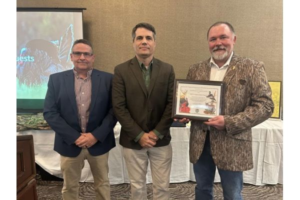 Virginia NWTF Recognized by DWR for Conservation Success