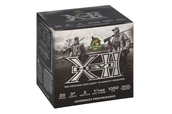 New HEVI-Shot HEVI-XII 20-Gauge No. 2 Shotshells Now Shipping