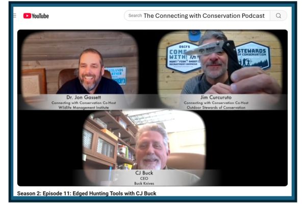 Buck Knives, Davidson’s Inc. and Silencer Shop Featured on The Connecting with Conservation Podcast