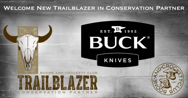 Buck Knives Joins Boone and Crockett Club as Silver Trailblazer in Conservation