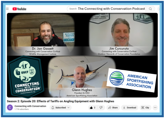 Glenn Hughes of the American Sportfishing Association Talks Tariffs and Sportfishing on the CWC Podcast