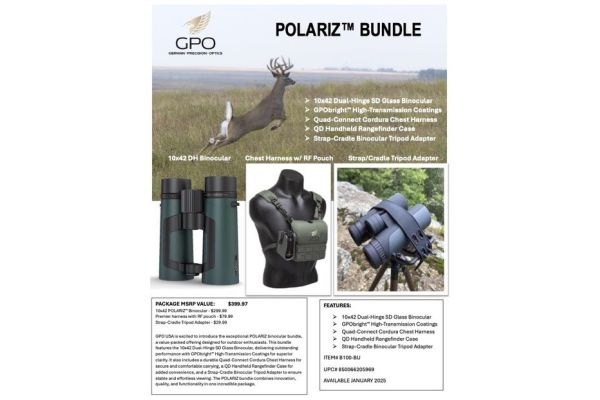 GPO USA Introduces Value-Packed Polariz 10×42 Binocular Bundle
