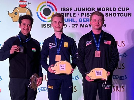 Griffin Lake Earns First Medal for Team USA at 2025 ISSF Suhl Junior World Cup