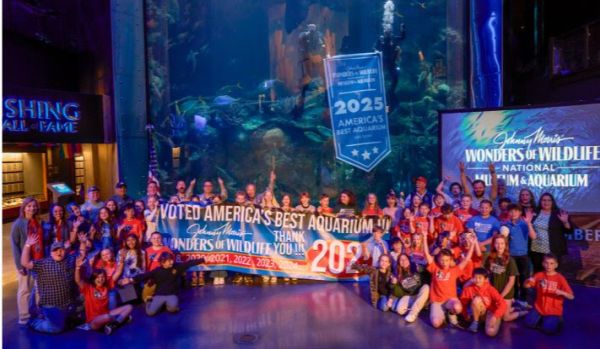 Johnny Morris’ Wonders of Wildlife National Museum & Aquarium voted “America’s Best Aquarium” for an unprecedented seventh time