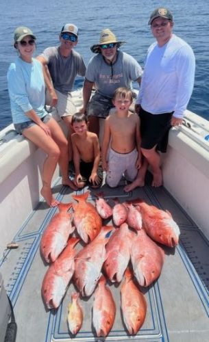 Time to Reel in the Red Snapper with Fishing Tom Guide Service