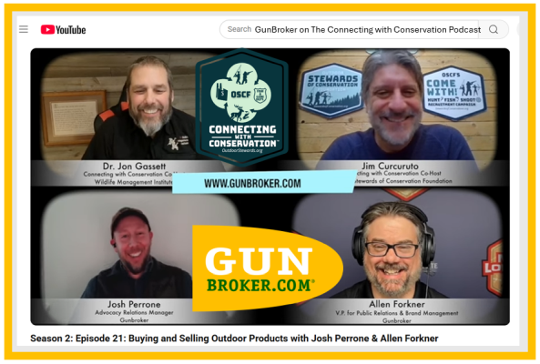 Learn How GunBroker.com Supports Conservation on The Connecting with Conservation Podcast