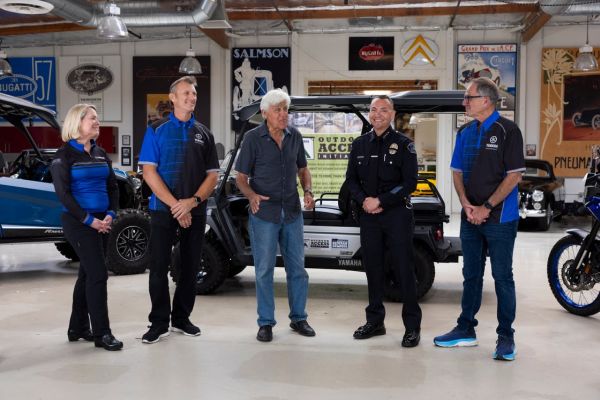 Burbank Police Department Receives Yamaha Outdoor Access Initiative Grant with Help from Jay Leno