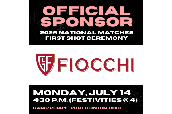 CMP Proud to Announce Fiocchi as 2025 First Shot Ceremony Sponsor