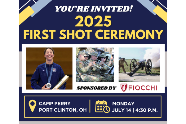 Paris Olympic Silver Medalist Highlights CMP’s 2025 First Shot Ceremony