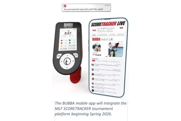 BUBBA® x Major League Fishing® to Launch SCORETRACKER LIVE® Tournament Platform for All Anglers, Organizers