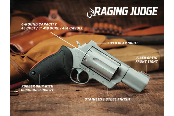 Taurus® Announces the Return of a Legend — Welcome Back to the Raging Judge® 