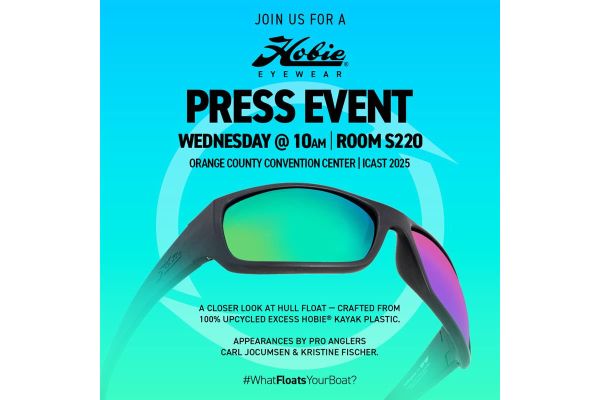 Visit Hobie® Eyewear at ICAST Next Week: See Sustainability in Action