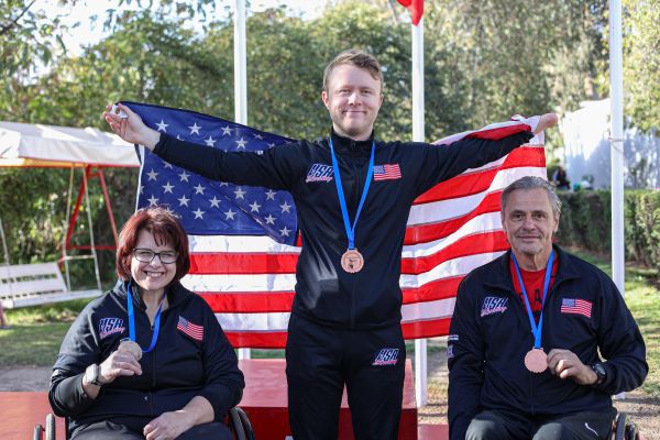 Team USA Wins Four Medals on Day One of 2025 WSPS Arequipa Grand Prix