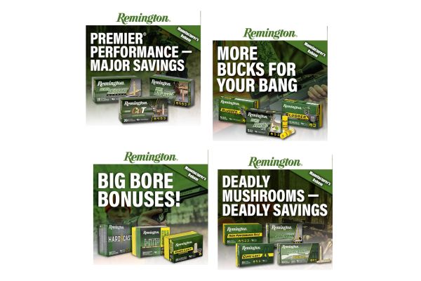 Remington Ammunition Rolls Out New Lineup of Rebates
