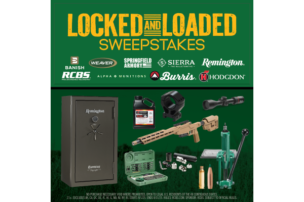 RCBS Launches Locked & Loaded Sweepstakes with Top Industry Partners