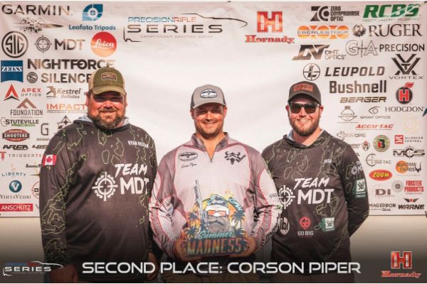 Sierra-Sponsored Shooter Corson Piper Takes Second Place at the MDT Midsummer Madness Match