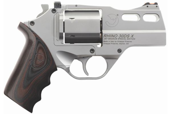A Closer Look at Excellence: The Chiappa Rhino 30DS X in Stainless Steel
