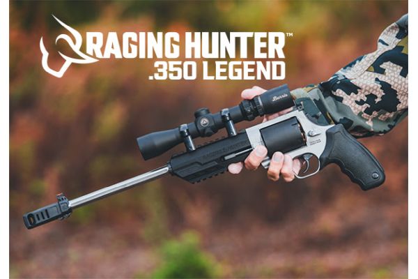 Taurus® Introduces the Raging Hunter® in .350 Legend — The Legend Gets a New Caliber