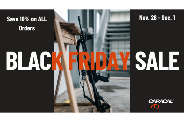 Caracal USA® Launches Black Friday Promo