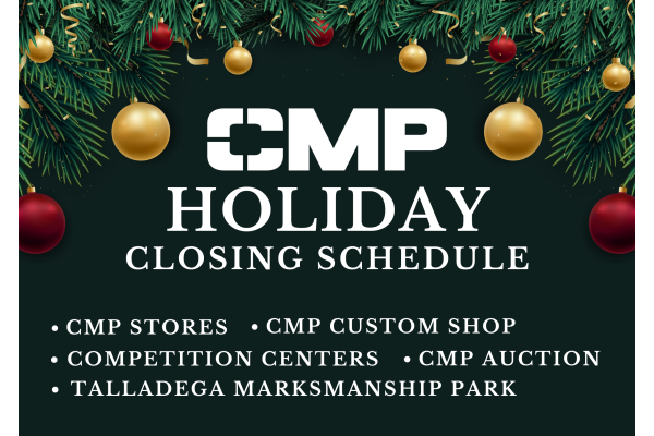 Civilian Marksmanship Program Holiday Operating Schedule Announcement