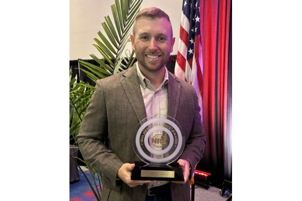 Federal Ammunition Sponsored Shooter Vincent Hancock Received the 2026 Golden Bullseye Competitor Award