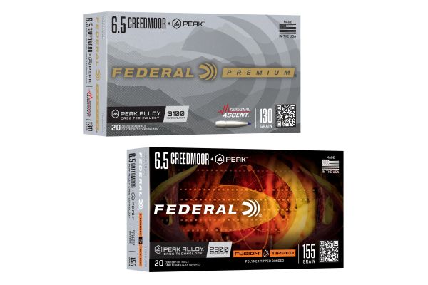 Federal Takes Ammunition to the Next Level with All-New 6.5 Creedmoor +Peak