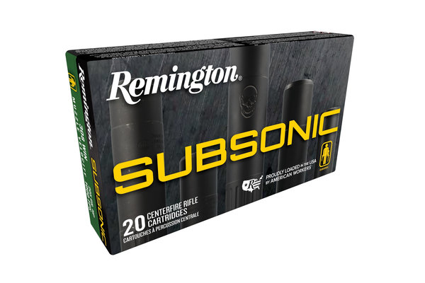 Remington’s New Subsonic Rifle Loads Now Shipping